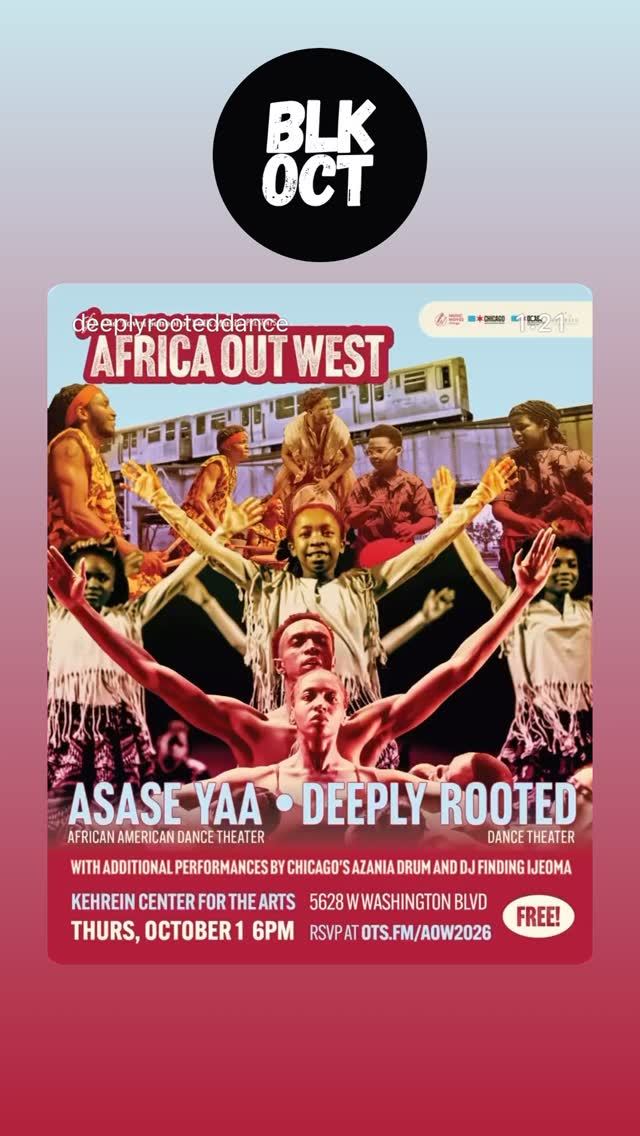Africa Out West, Thu, Oct 1, Kehrein Center for the Arts