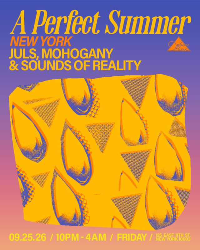 A Perfect Summer, Fri, Sep 25, Webster Hall, East Village