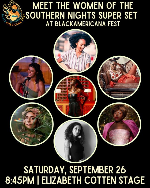 Meet the Women of the Southern Nights Super Set at BlackAmericana Fest, Sat, Sep 26, Elizabeth Cotten Stage