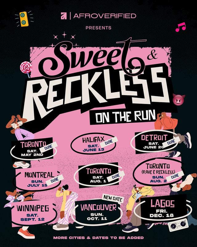 Sweet & Reckless On The Run, Fri, Dec 18