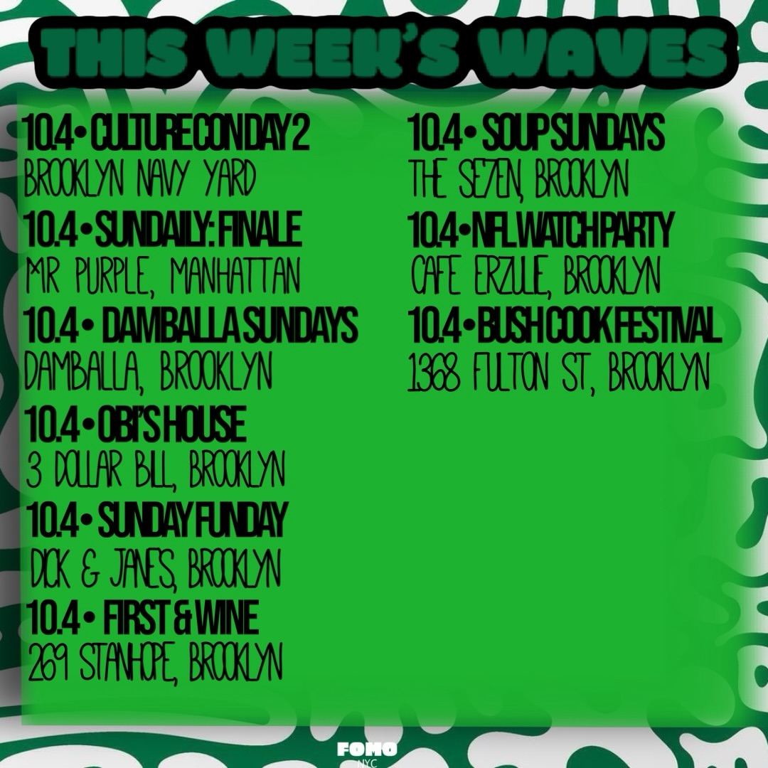 Sunday Funday — flyer 2