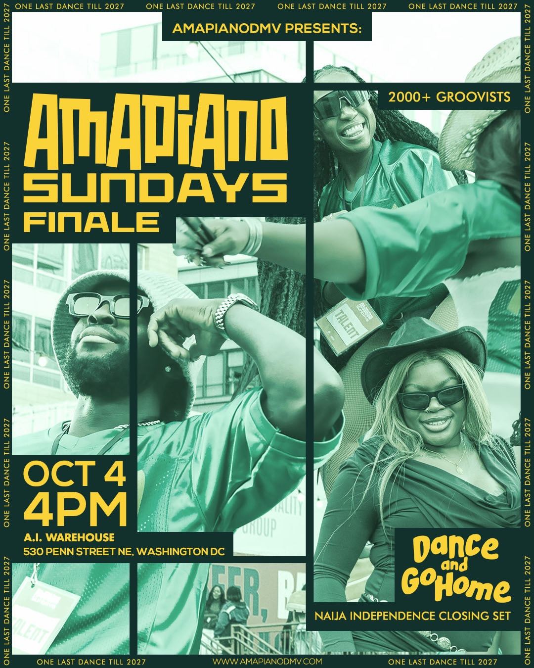 AMAPIANO SUNDAYS FINALE — flyer 3
