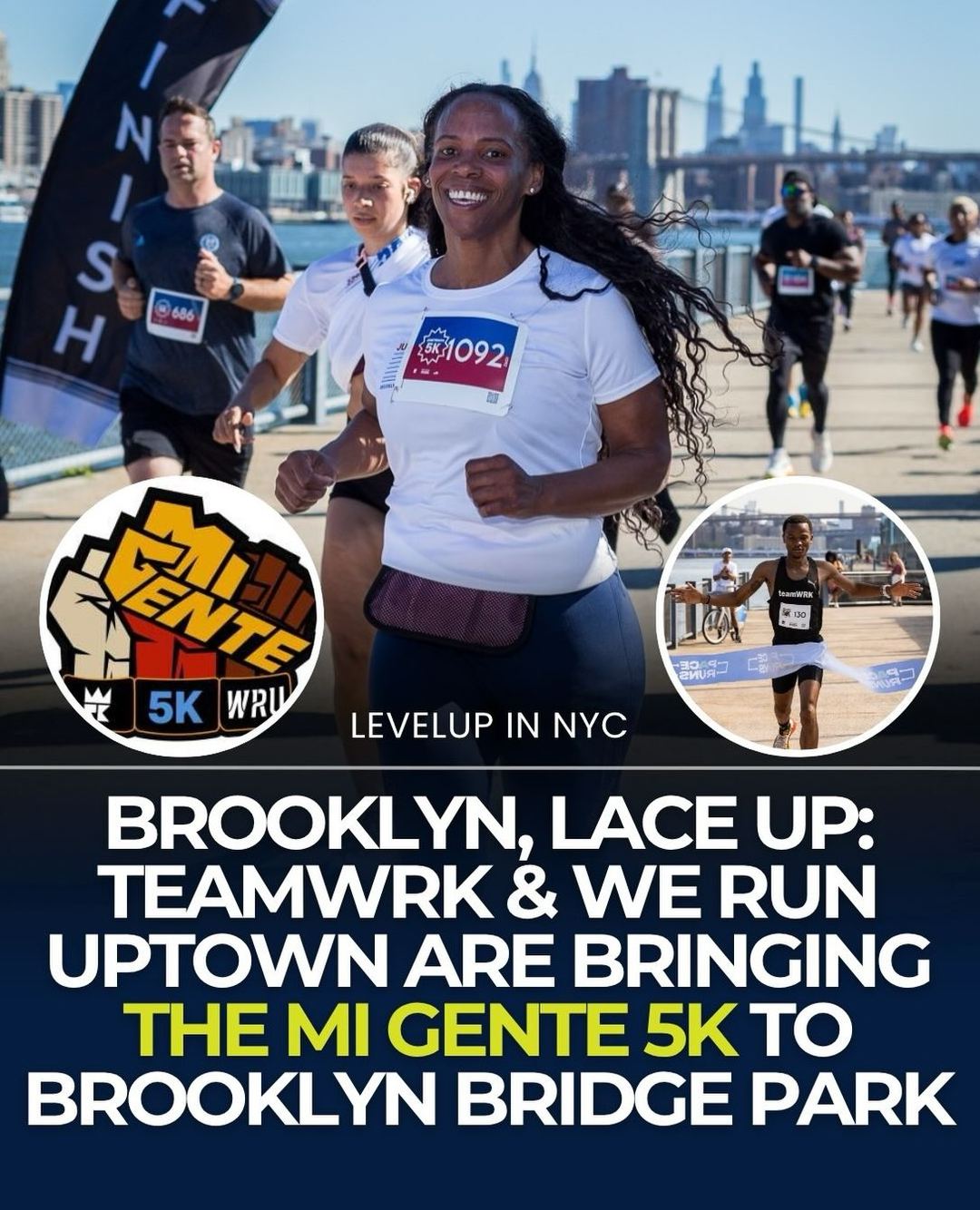 Mi Gente 5k — flyer 2