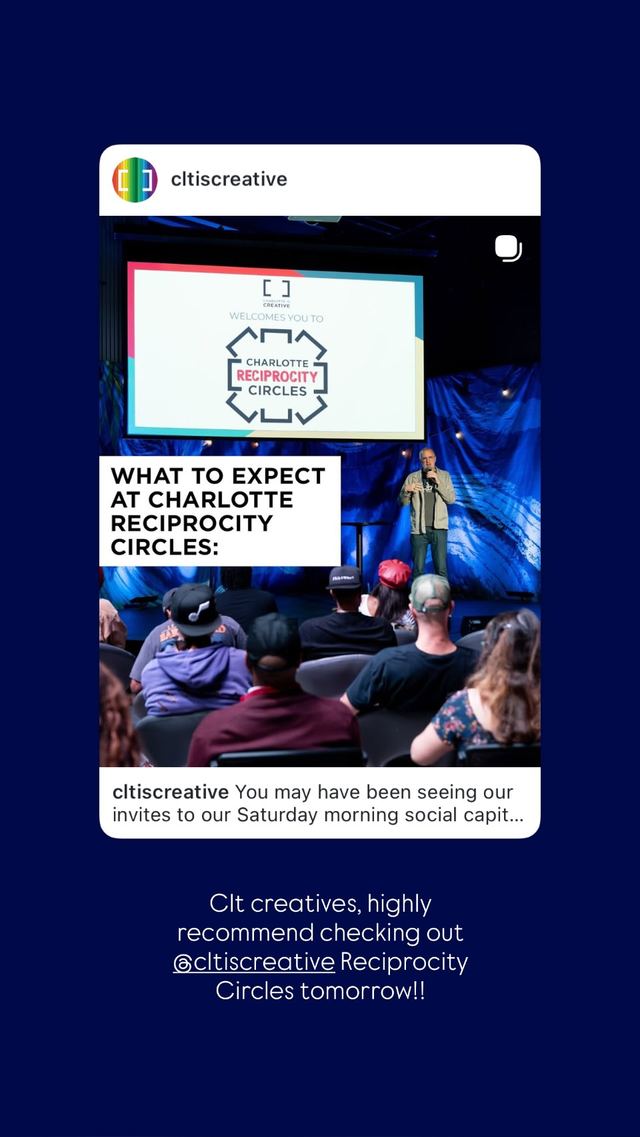 Charlotte Reciprocity Circles, Sat, Aug 29