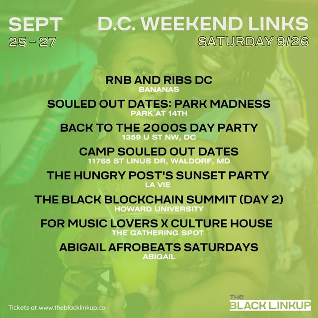 CAMP SOULED OUT DATES, Sat, Sep 26