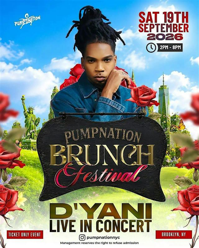 Pumpnation Brunch Festival, Sat, Sep 19, Restoration Plaza, Brooklyn