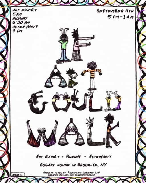 If Art Could Walk, Fri, Sep 11, Bogart House, Bushwick