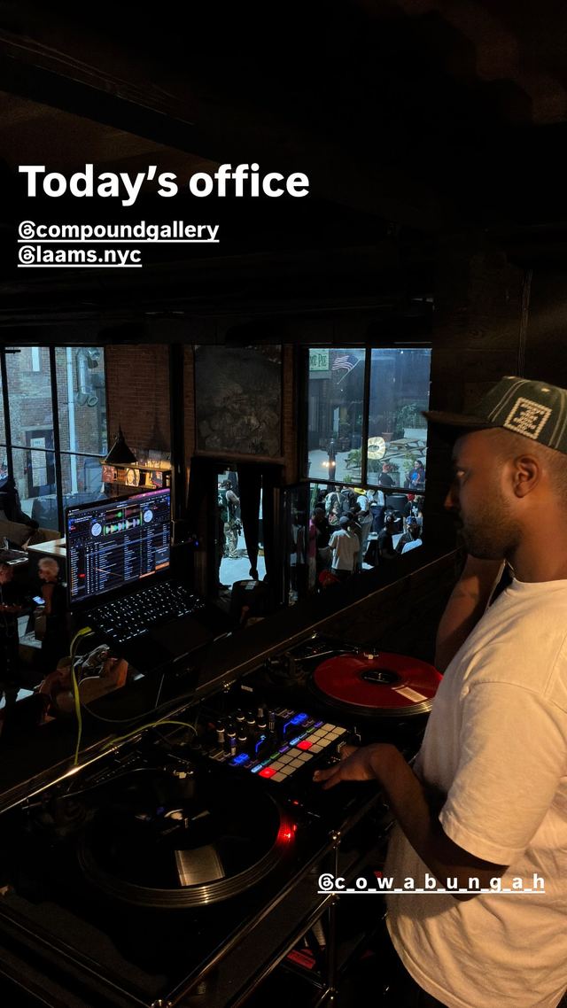 Today's office, Thu, Sep 10, Compound Gallery, Brooklyn