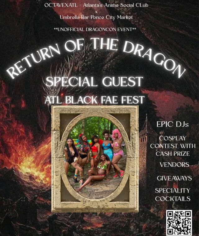 Return of the Dragon, Fri, Sep 4, Umbrella Bar, Old Fourth Ward