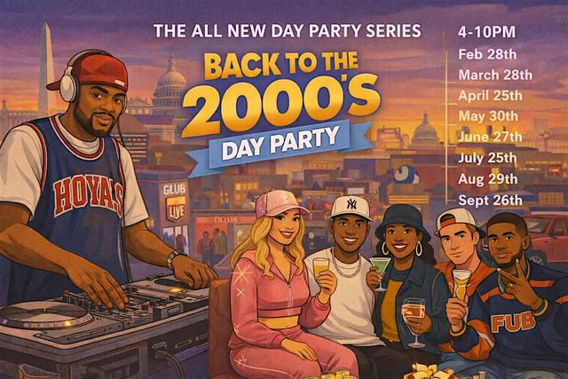Back to the 2000s Day Party, Sat, Sep 26, 1359 U St NW, DC
