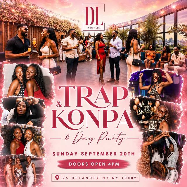 Trap & Konpa & Day Party, Sun, Sep 20, The DL Rooftop, Lower East Side