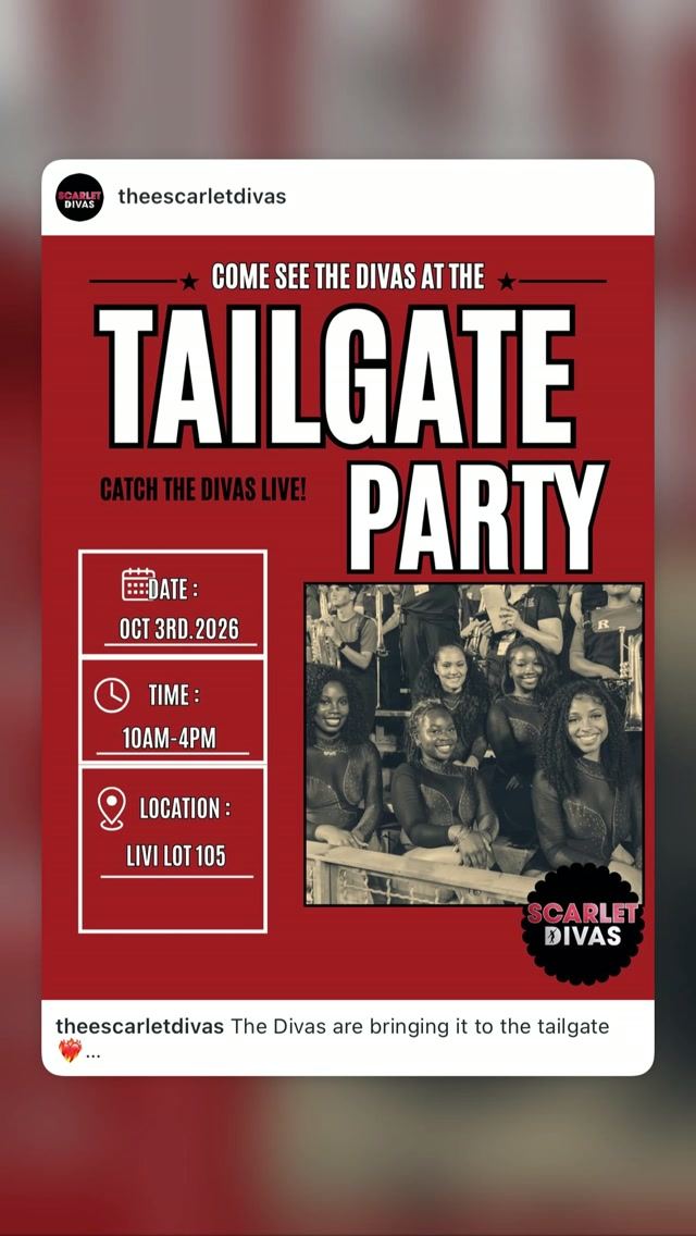 RUTGERS HOMECOMING — flyer 9