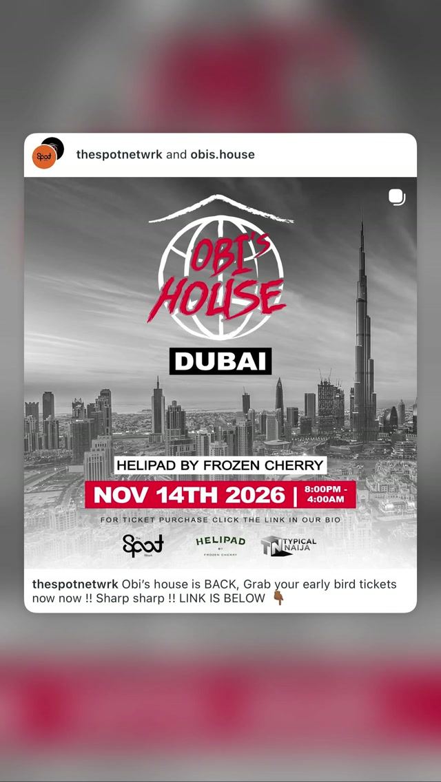 OBI'S HOUSE — flyer 2