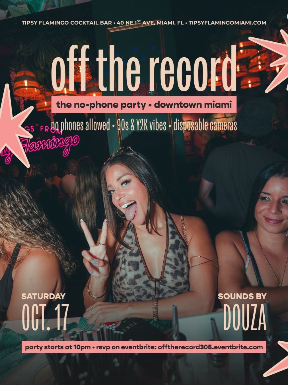 off the record — flyer 2