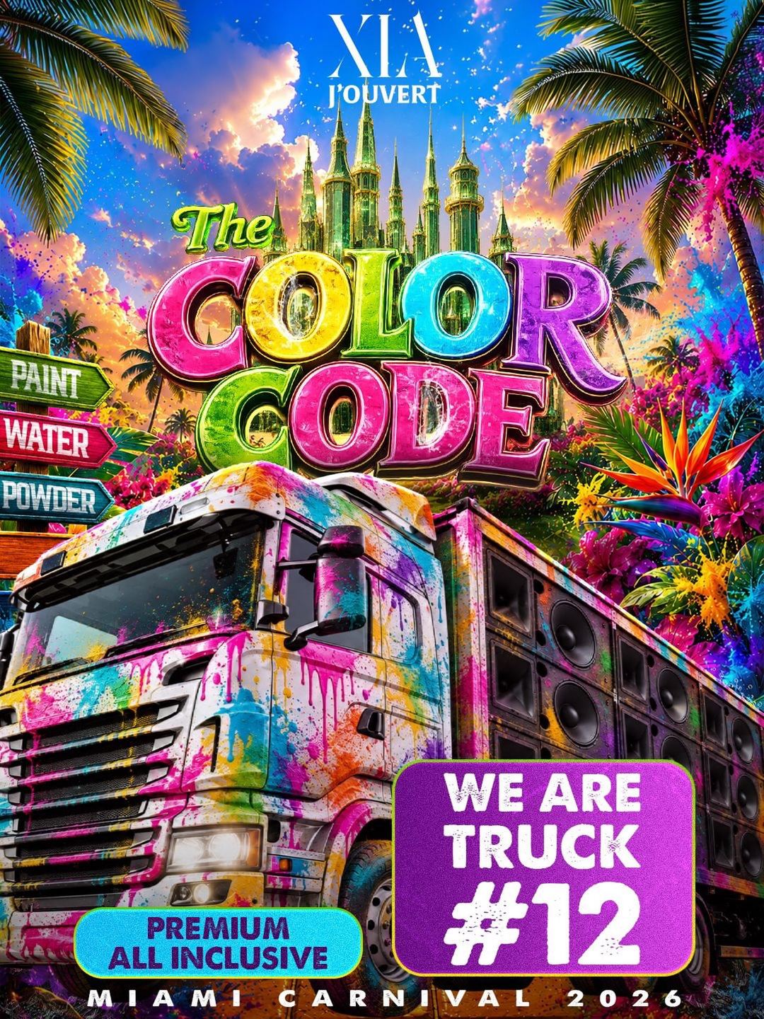 Jouvert with Xia International: The Color Code