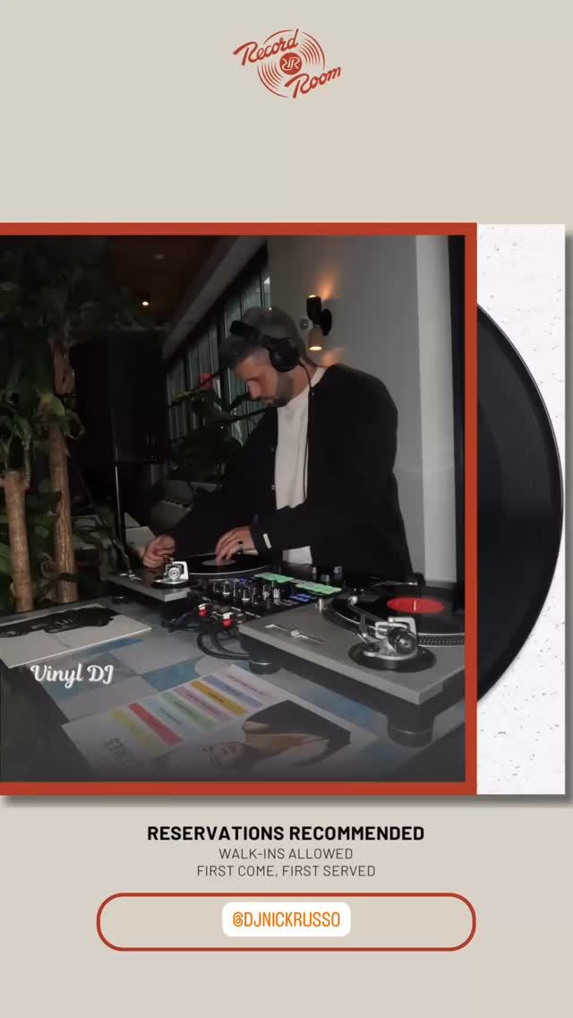 Vinyl DJ Nick Russo
