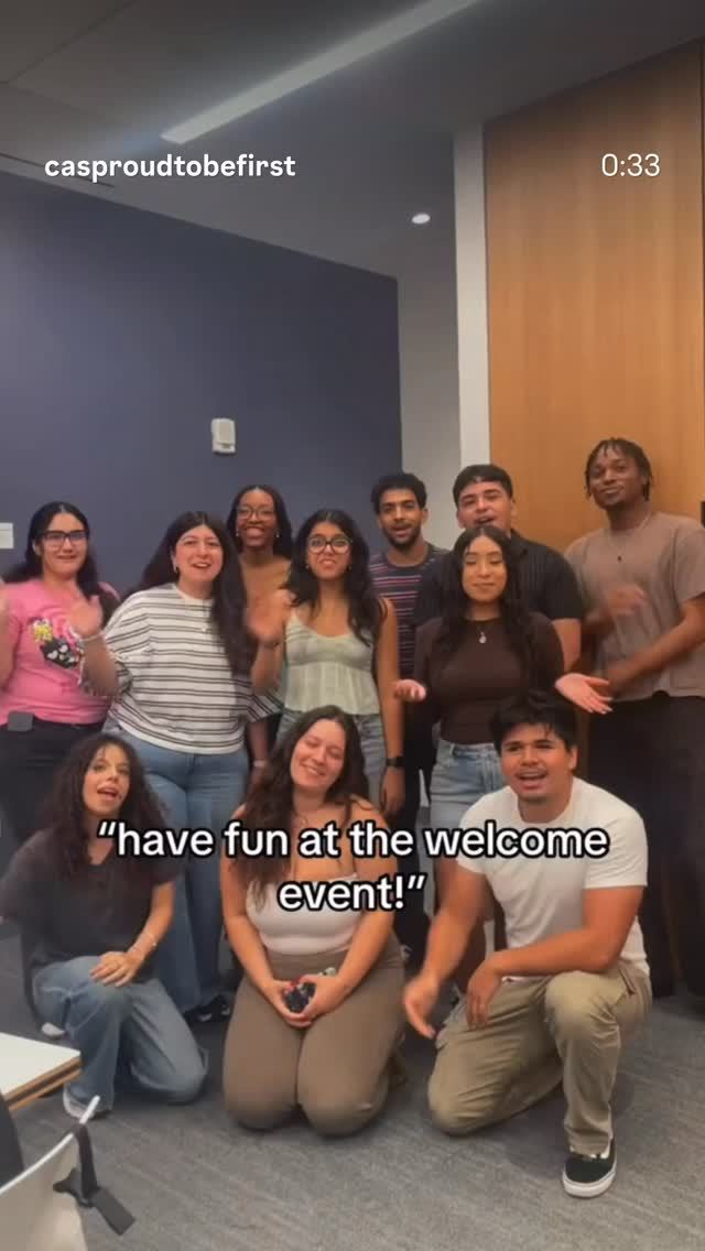 First-Gen Welcome!, Wed, Sep 9