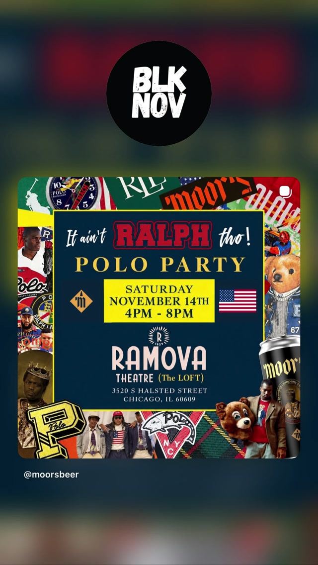 It ain't RALPH tho! POLO PARTY, Sat, Nov 14, Ramova Theatre, Bridgeport