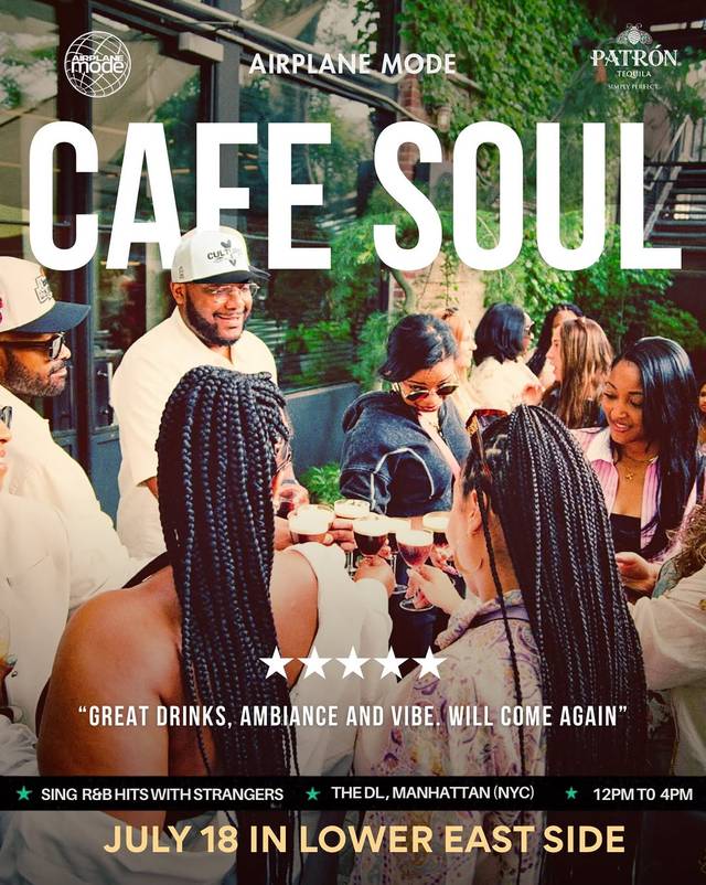 Cafe Soul, Sat, Jul 18, The DL Rooftop, Lower East Side