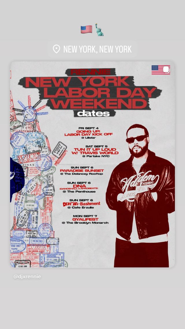TUN IT UP LOUD, Sat, Sep 5, Parke NYC, Midtown