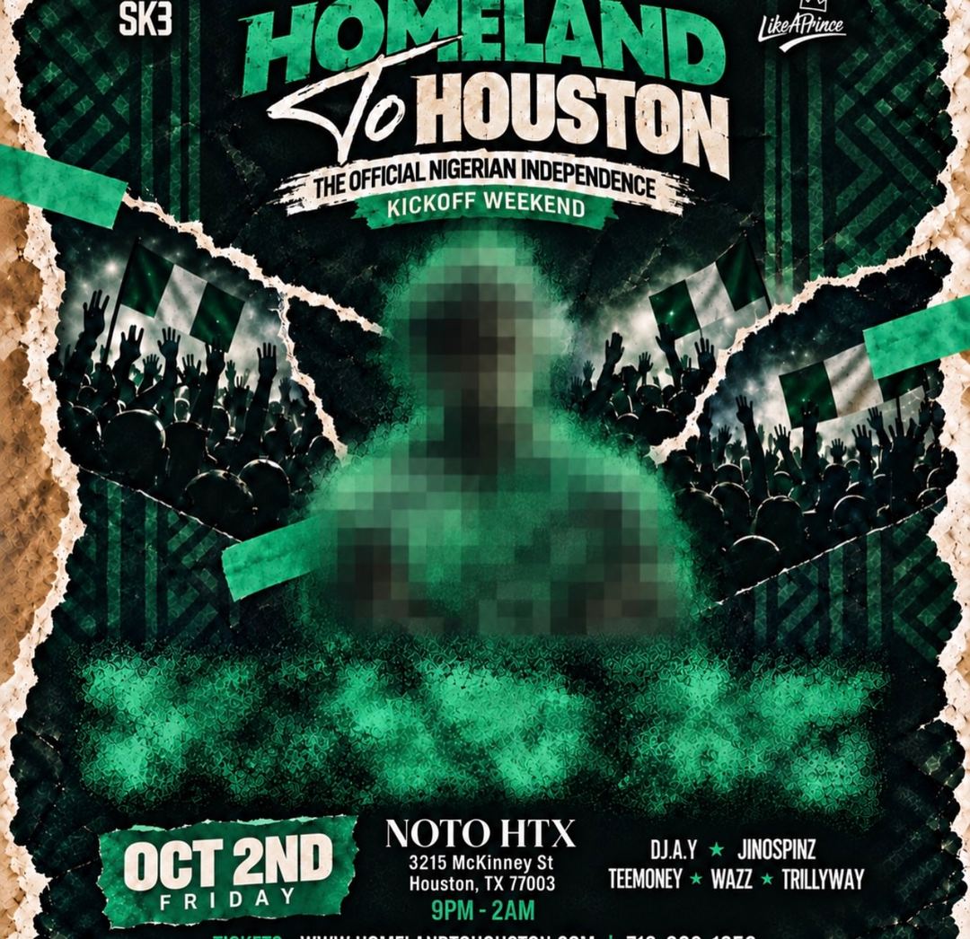HOMELAND TO HOUSTON: VICTONY AND FRIENDS LIVE — flyer 3