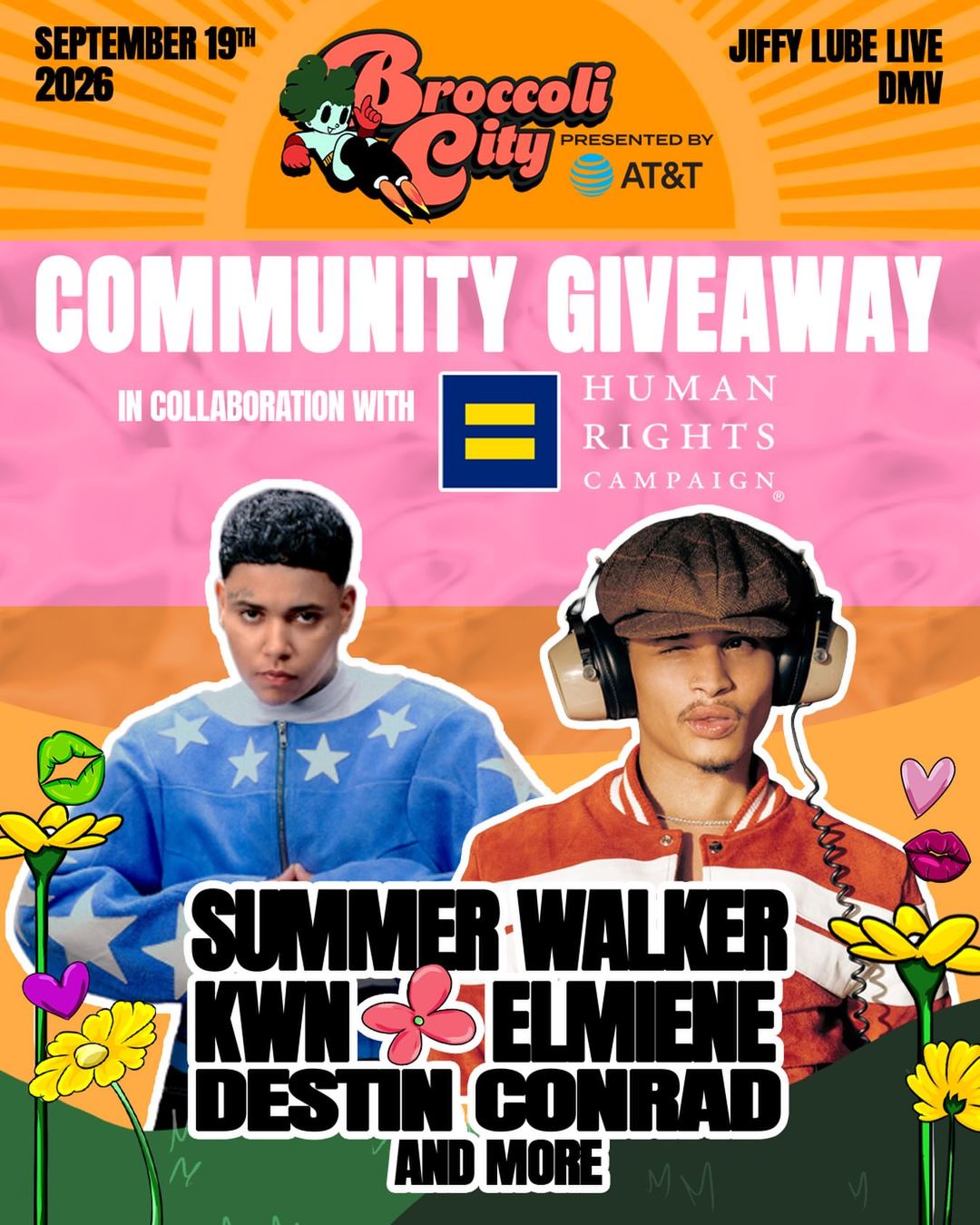 Broccoli City Festival — flyer 2
