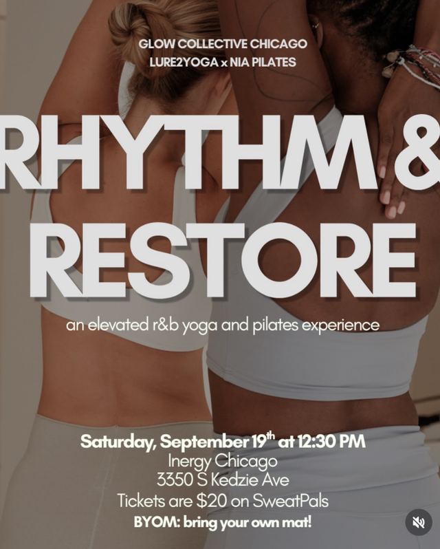 Rhythm & Restore, Sat, Sep 19, Inergy Chicago