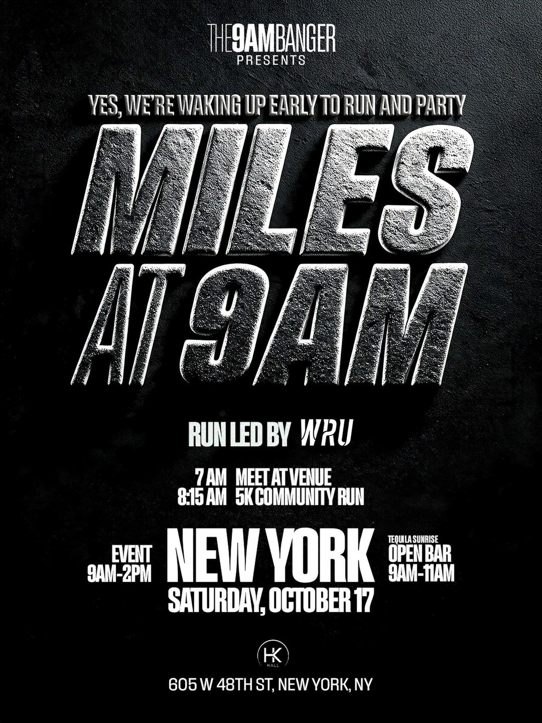Miles at 9AM