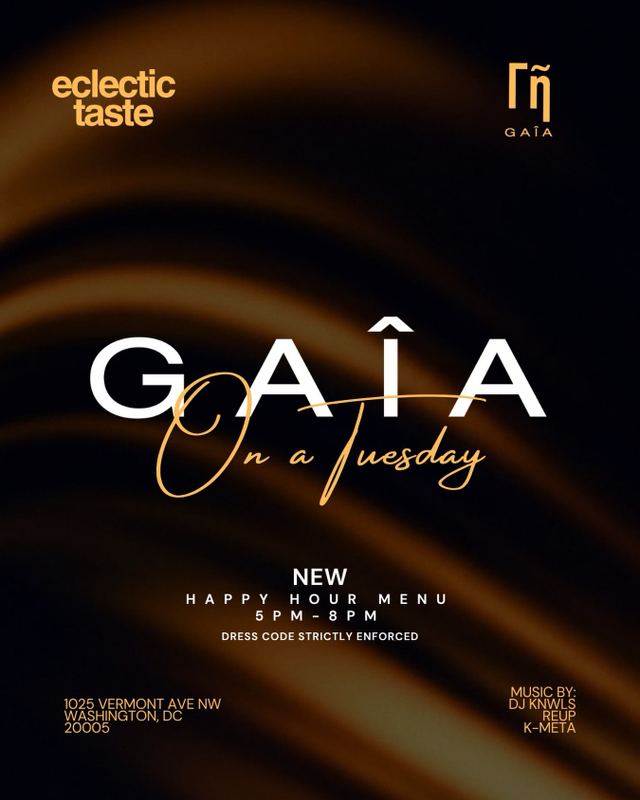Gaîa on a Tuesday, Tue, Oct 6, Gaîa