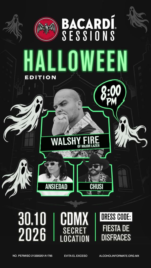 Bacardí Sessions Halloween Edition