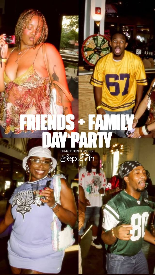 Friends + Family Day Party, Sun, Sep 27, LOST, Downtown