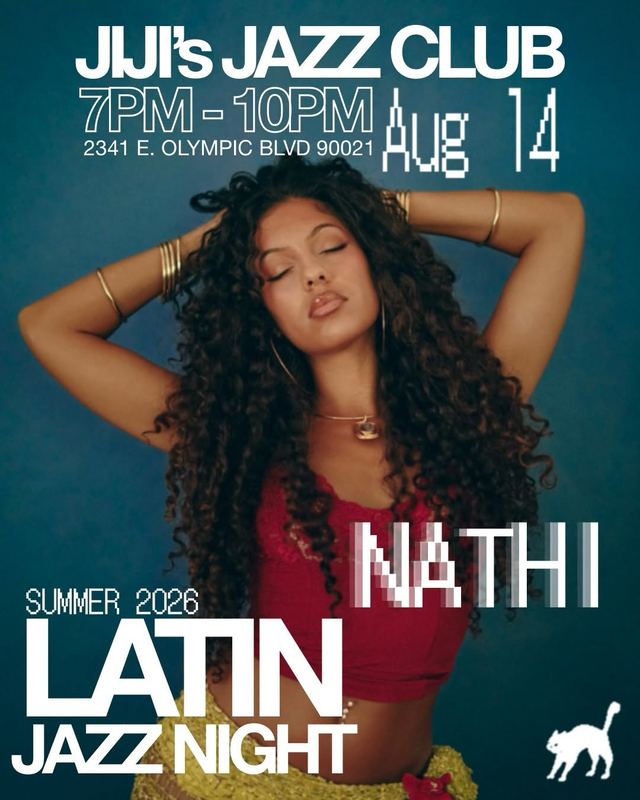 Latin Jazz Night, Fri, Aug 14, JIJI's JAZZ CLUB