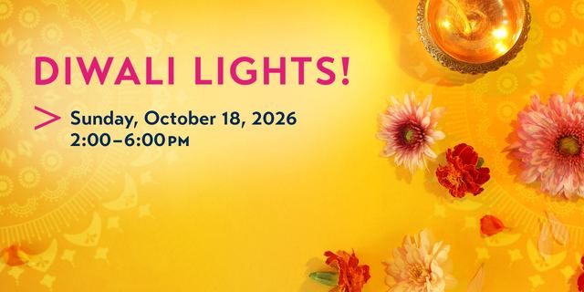 Diwali Lights!, Sun, Oct 18, Asia Society Texas