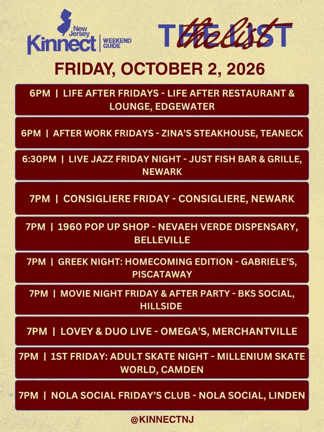 LIFE AFTER FRIDAYS, Fri, Oct 2, Life After