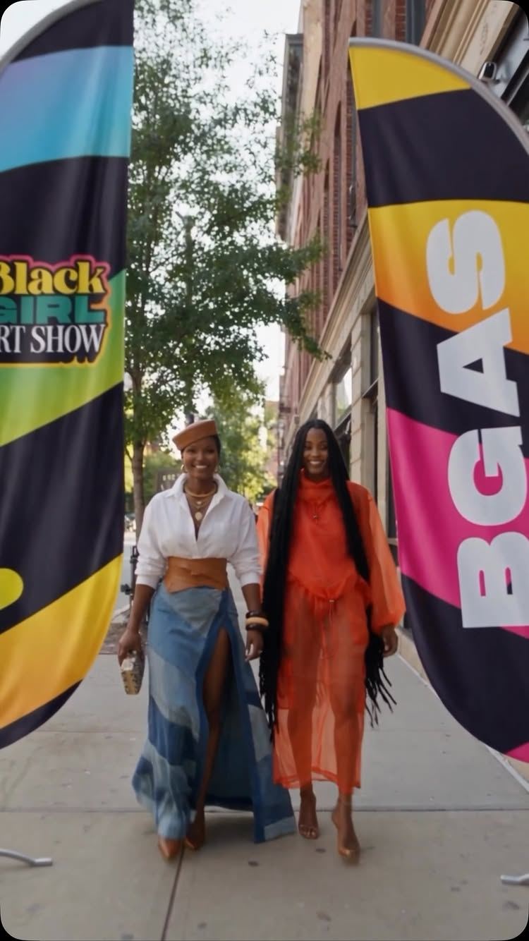 Black Girl Art Show Atlanta — flyer 2