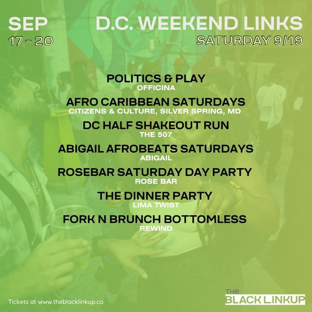 AFRO CARIBBEAN SATURDAYS, Sat, Sep 19, Citizens & Culture, Silver Spring