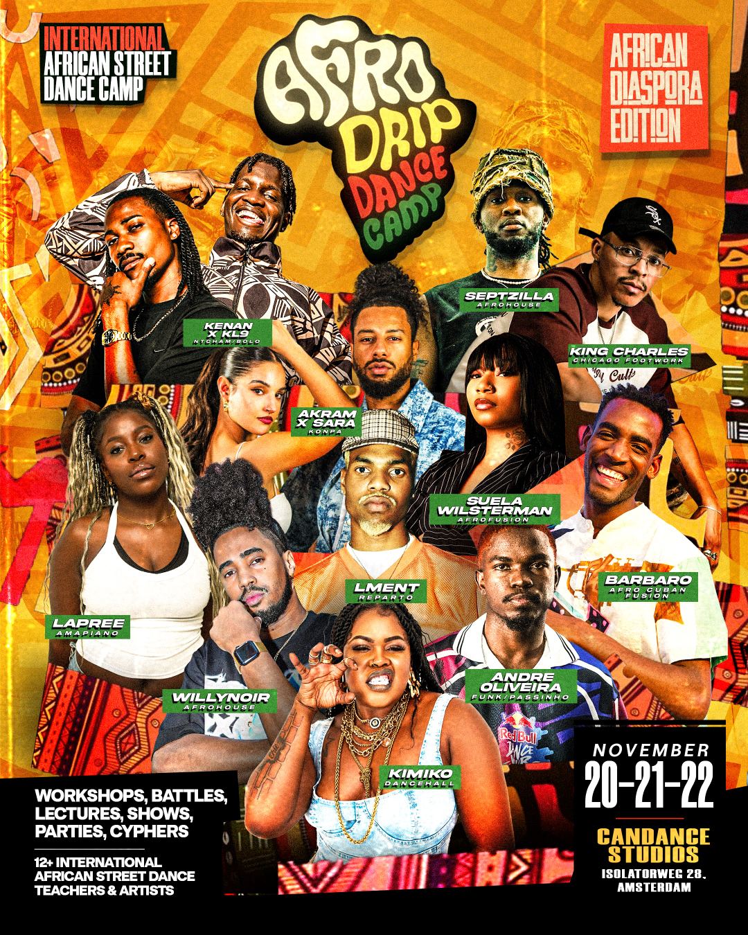 Afro Drip Dance Camp: African Diaspora Edition