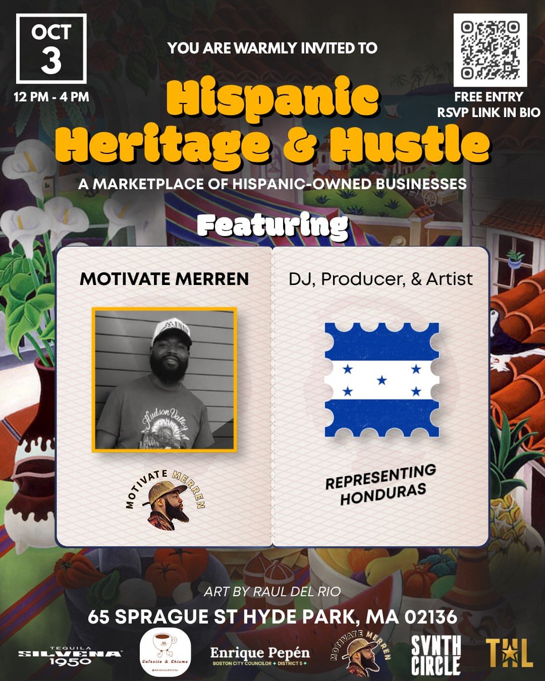 Hispanic Heritage & Hustle — flyer 2