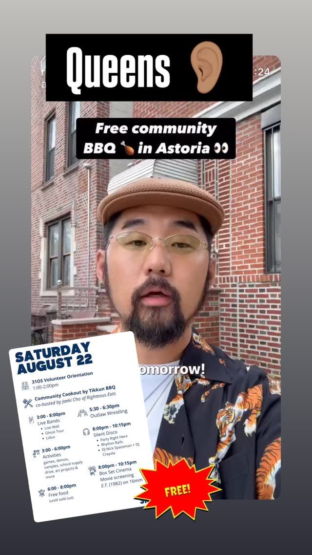Community Cookout by Tikkun BBQ, Sat, Aug 22