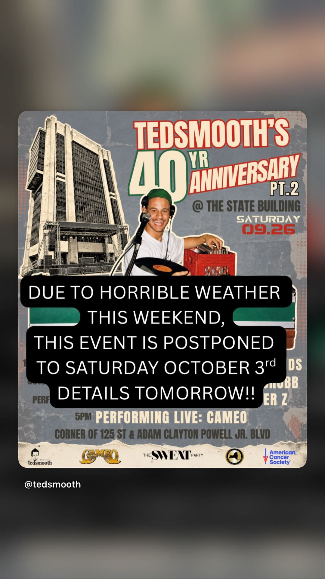 TedSmooth's 40 Yr Anniversary Pt.2
