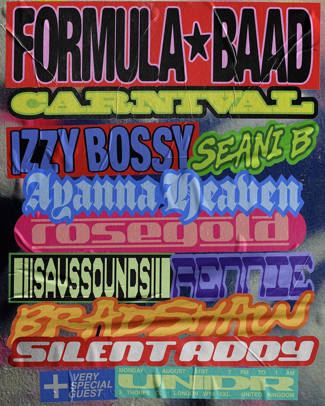 FORMULA BAAD CARNIVAL