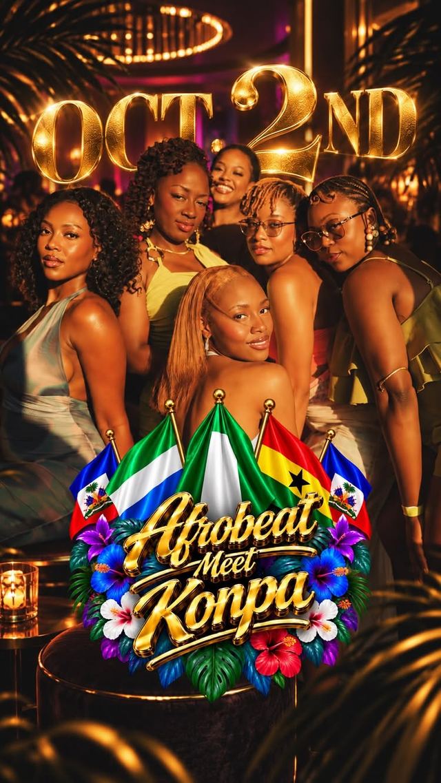 Afrobeat Meet Konpa, Fri, Oct 2, Citizens & Culture, Silver Spring