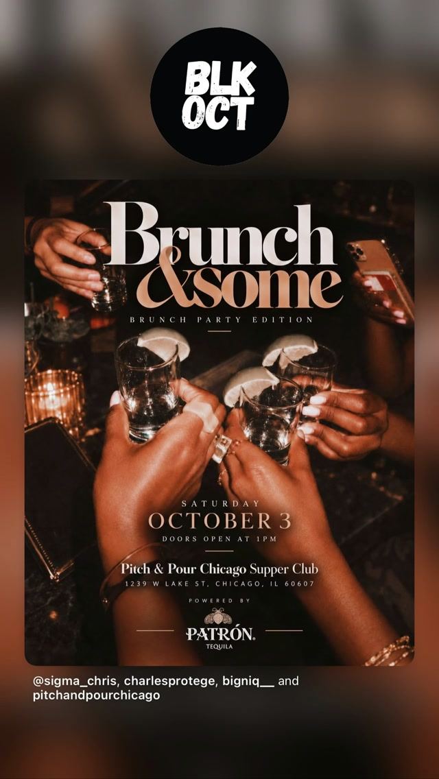 Brunch & Some, Sat, Oct 3, Pitch & Pour Supper Club