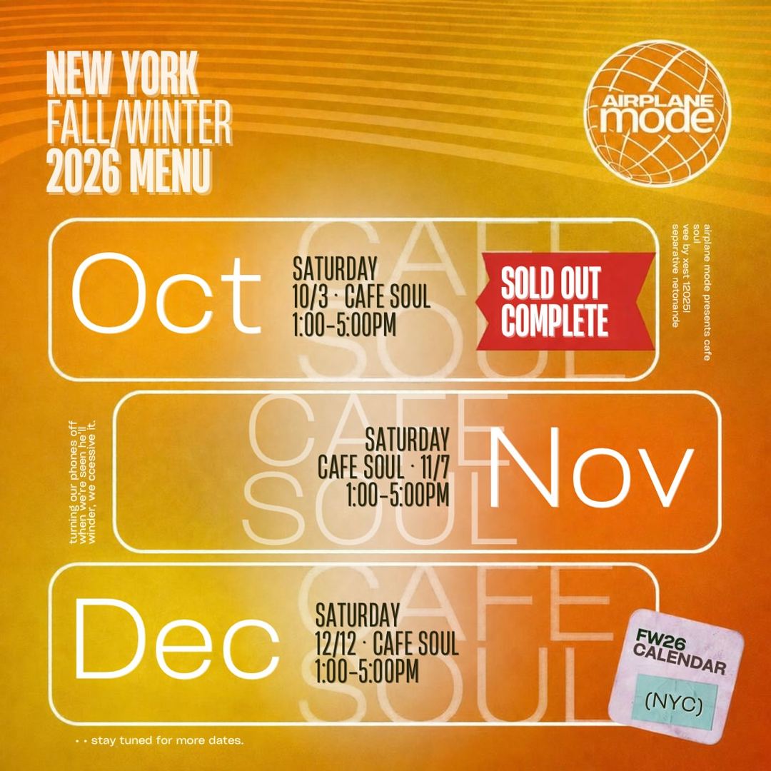 Cafe Soul — flyer 2