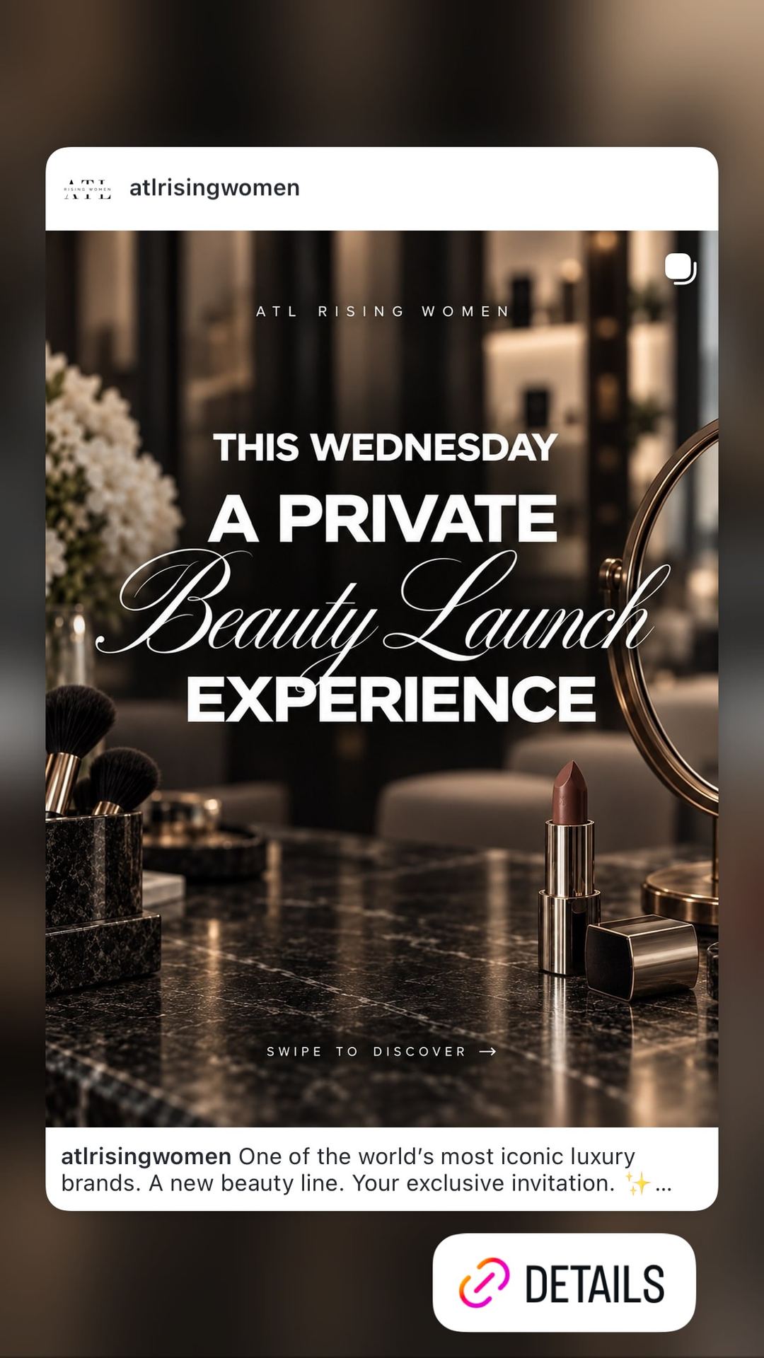 A Private Beauty Launch Experience — flyer 3