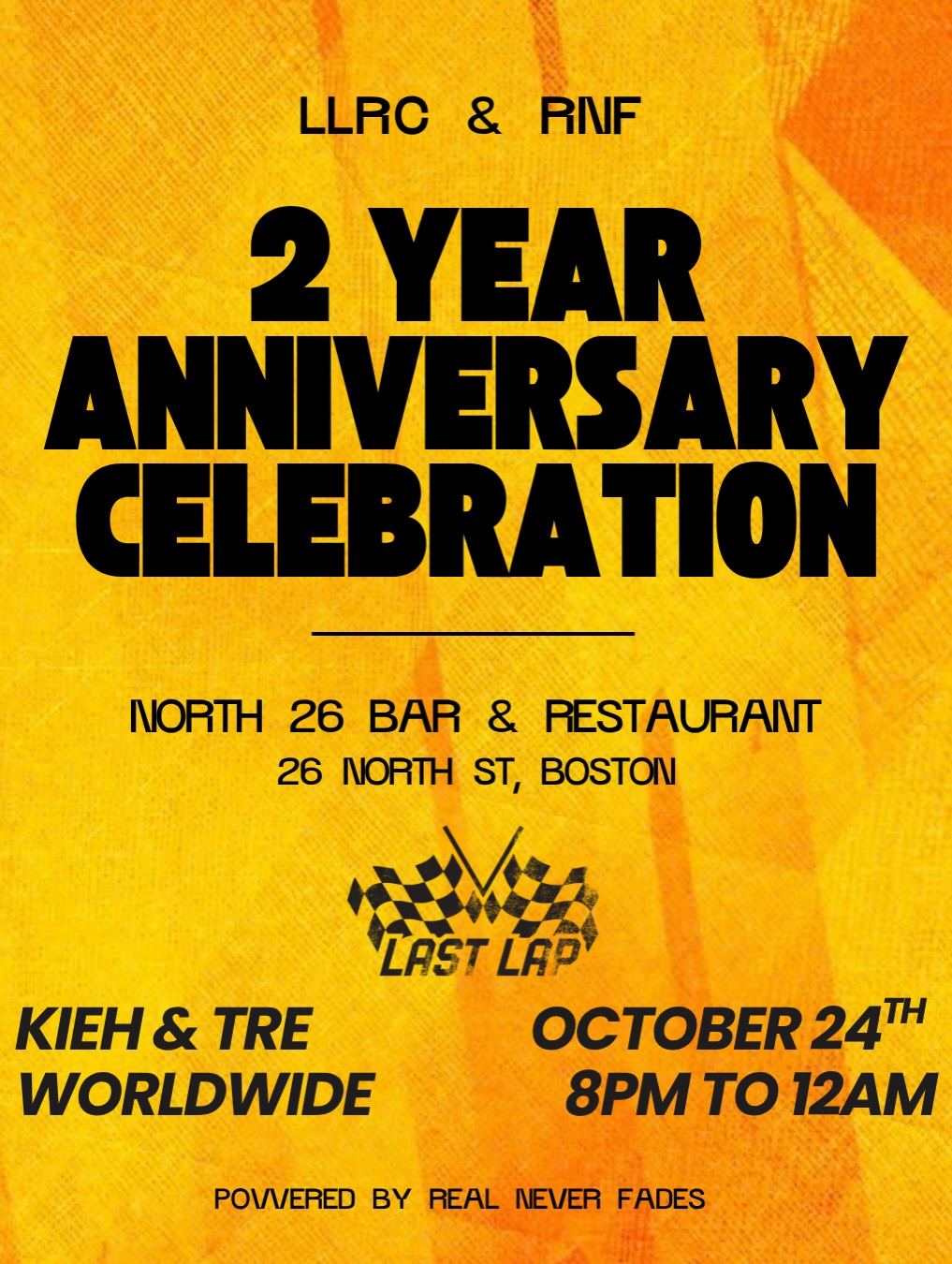 2 YEAR ANNIVERSARY CELEBRATION