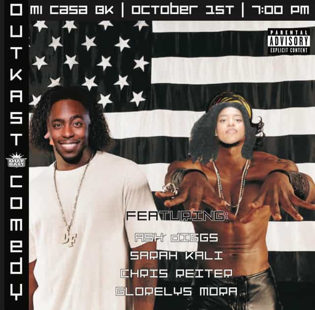 OutKast Comedy Show, Thu, Oct 1, Mi Casa BK, Brooklyn