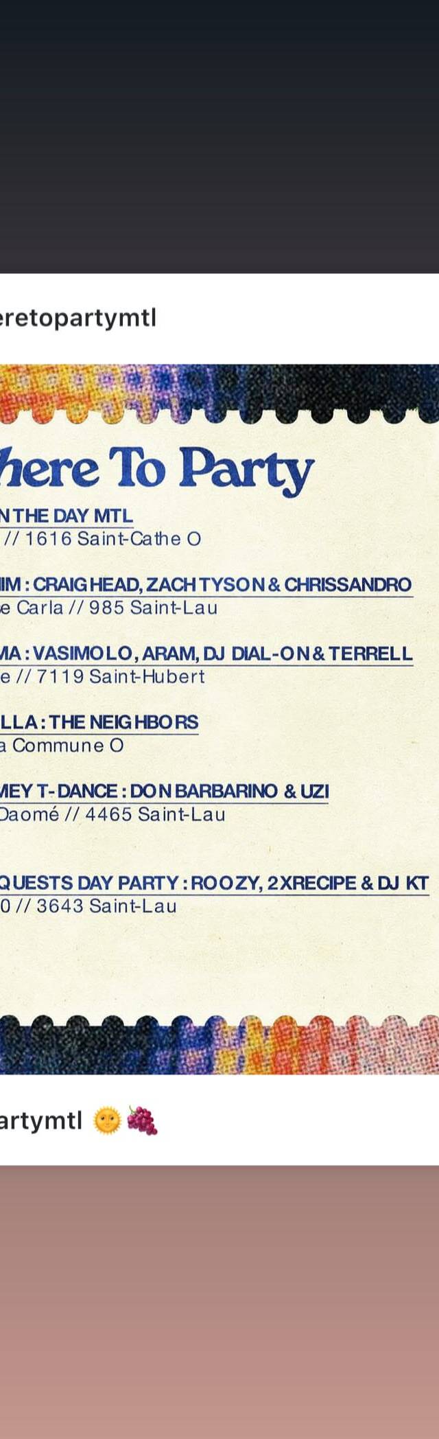 DAHOMEY T-DANCE, Sun, Sep 6, Salon Daomé, Le Plateau-Mont-Royal