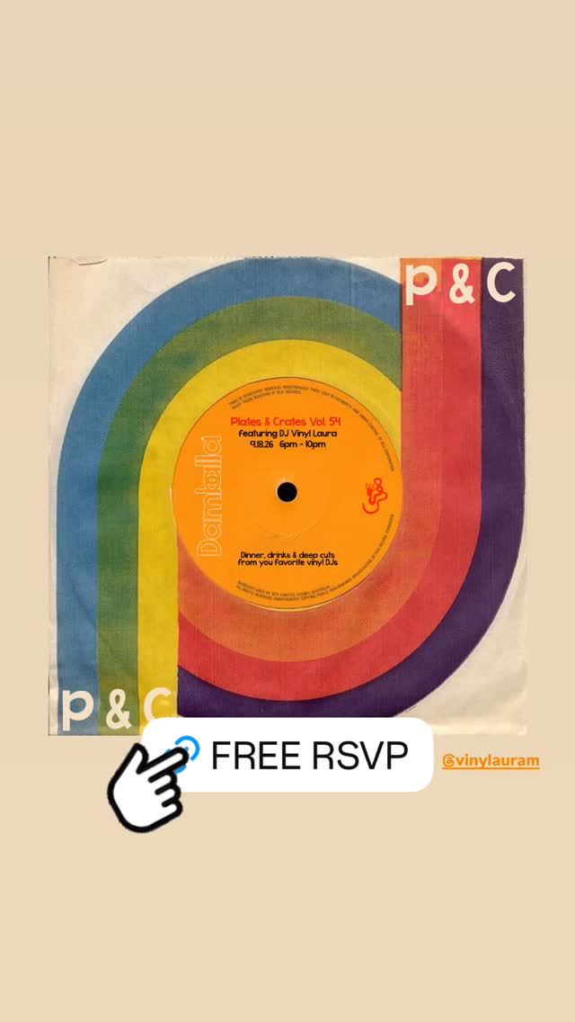 Plates & Crates Vol 54, Fri, Sep 18, Damballa, Bushwick