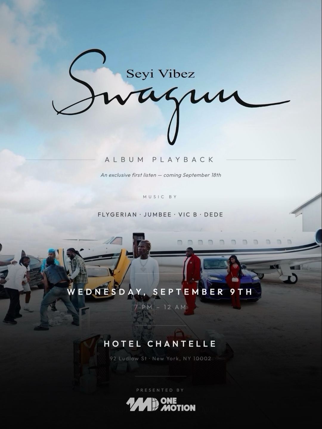 Seyi Vibez Swagun Album Playback